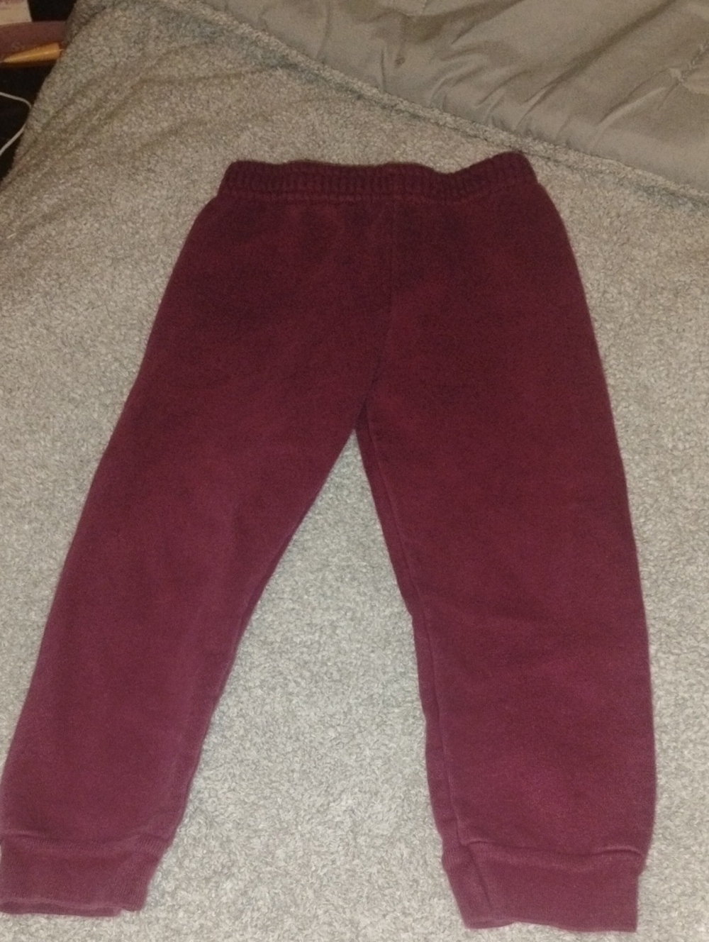 Garanimals Maroon Fleece Joggers